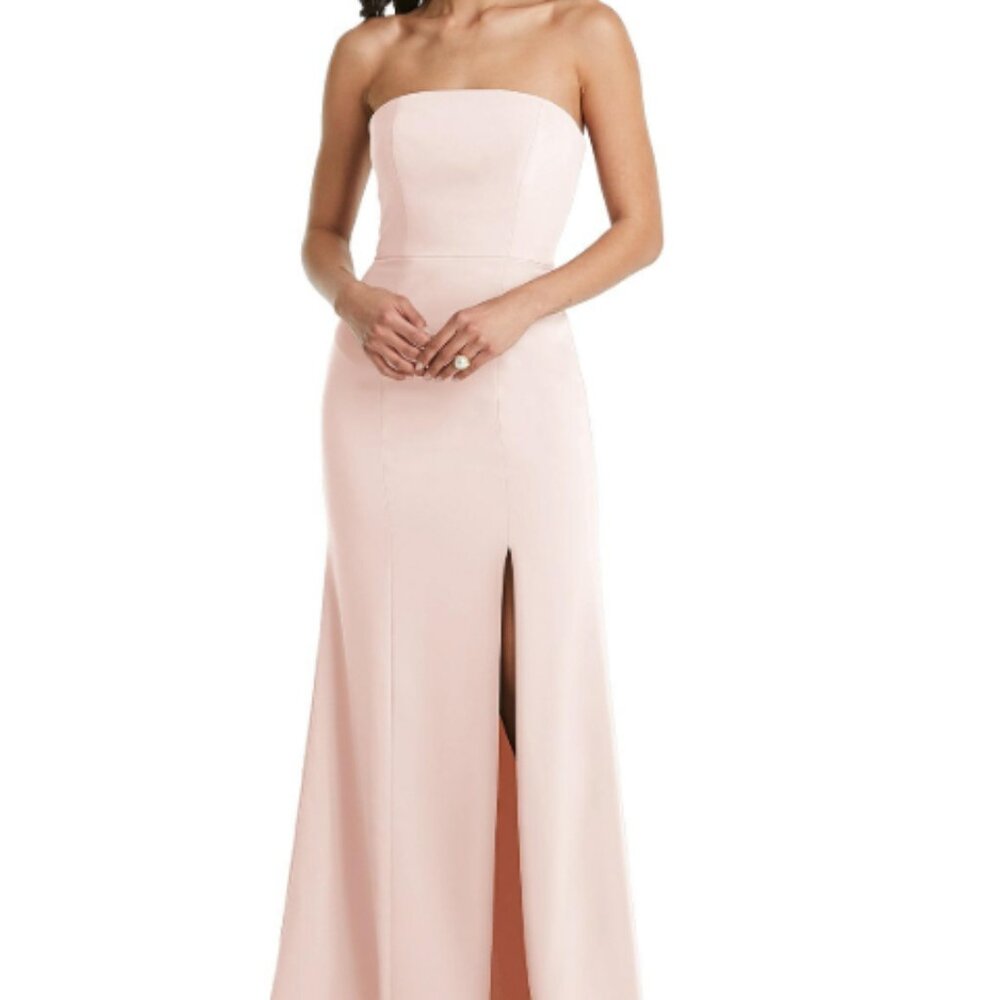 Blush Pink Bridesmaid Gown